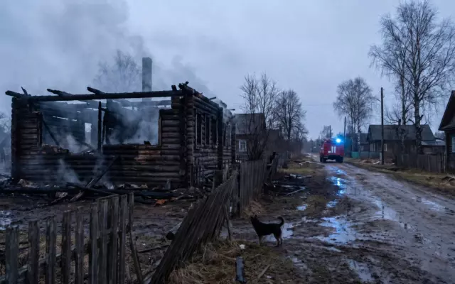 Ребёнок погиб на пожаре в Свердловской области, спасая бабушку и собаку