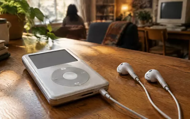 В Apple Music на странице ошибки 404 появился виртуальный iPod первого поколения